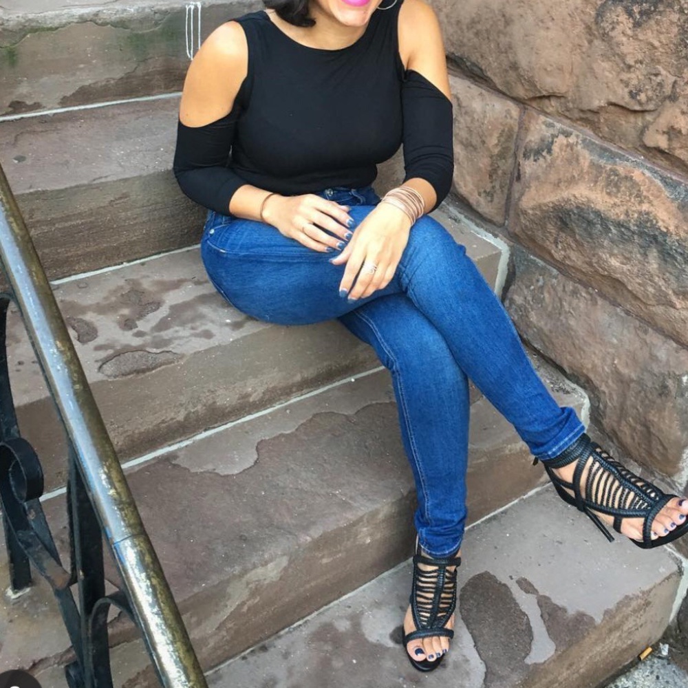 Sustainable Fashion Cold Shoulder Bodysuit